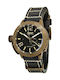 U-Boat Doppotiempo 46 Bronze BR Ανδρικό Ρολόι 46mm Αυτόματο με Καφέ Δερμάτινο Λουράκι