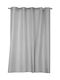 Nef-Nef Shower Shower Curtain Fabric with Hooks 180x180cm Grey 011825