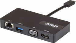 Aten USB-C Докинг станция с HDMI 4K Ethernet (UH3232)