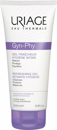 Uriage Gyn-Phy Refreshing Intimate Hygiene Intimate Area Cleansing Gel 200ml