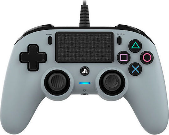 Nacon Wired Compact Controller for PS4 Grey