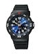 Q&Q Γυναικείο Ρολόι 43mm Μπαταρίας με Μαύρο Καουτσούκ Λουράκι