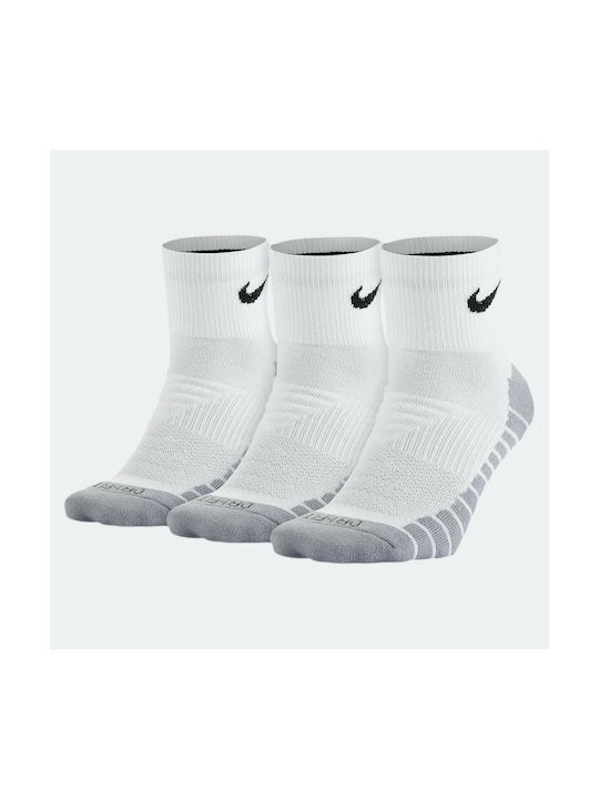 Nike Everyday Αθλητικές Κάλτσες Γκρι 3 Ζεύγη