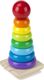 Melissa & Doug Stacking Toy Rainbow Stacker Classic Toy made of Wood for 18++ Months