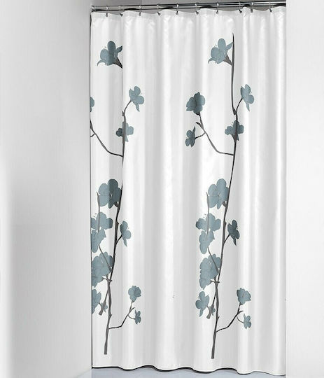 Sealskin Orchid Perdea de Baie Țesătură 180x200cm Albastru 233031324