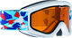 Alpina Carat DH Ski- & Snowboardbrille Kinder Bunt mit Linse in Orange Farbe
