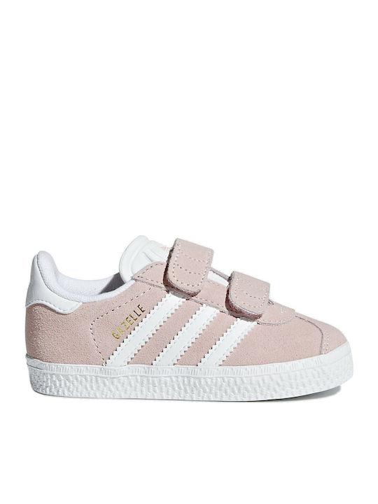 Gazelle Originals Kinder Sneaker mit Bügel- und Schleifenverschluss Icey Pink / Cloud White