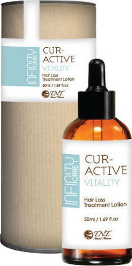 Qure Infinity Care Curactive Vitality Hair Loss Treatme Leave In Serum Μαλλιών κατά της Τριχόπτωσης 50ml
