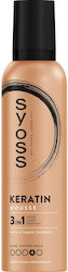Syoss Keratin Style Perfection Mousse Αφρός Μαλλιών Όγκος 250ml Syoss Keratin Style Perfection Mousse Αφρός Μαλλιών Όγκος 250ml
