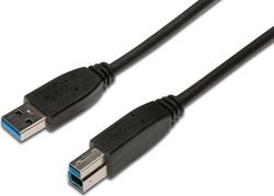 Digitus AK-300115-018-S USB 3.0 USB-A male σε USB-B male 1.8m