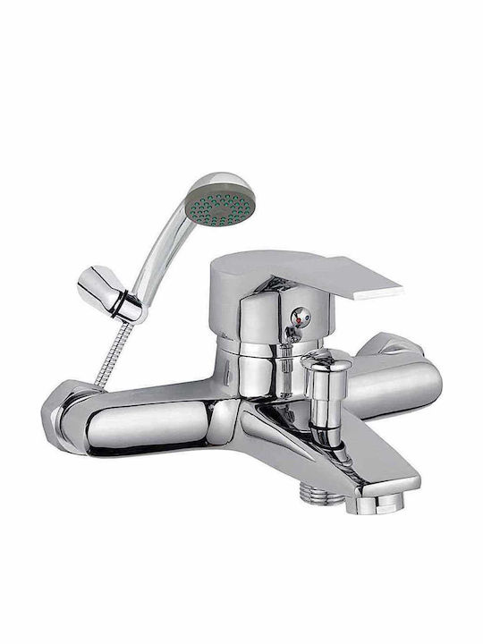 Gloria KRAMER NEW Mischung Bade- / Duscharmatur Badewanne Komplettes Set Silber