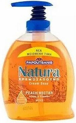 Papoutsanis Natura Peach Nectar Săpun crema 300ml