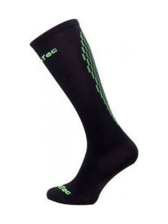 AlpinPro Professional High Compress Чорапи за Трекинг Черни 1 чифт