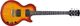 Jacky Jackson LHX7CLS CS Chitară Electrică Tăietură unică cu HH Configurație Doze Cherry Burst