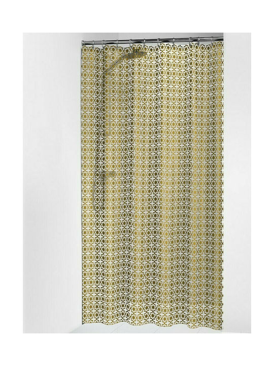 Sealskin Hammam Shower Curtain 180x200cm Gold 210861349