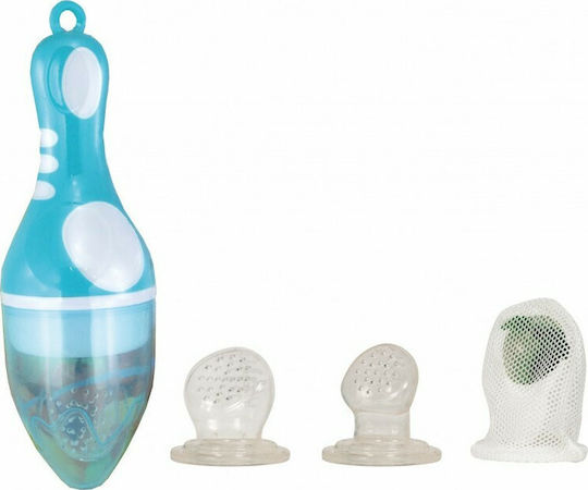 Bo Jungle Πιπίλα Φαγητού Μπλε B-Fruit Feeder από Σιλικόνη 3τμχ