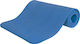 Amila Στρώμα Γυμναστικής Yoga/Pilates Μπλε με Ιμάντα Μεταφοράς (142x60x1.2cm)