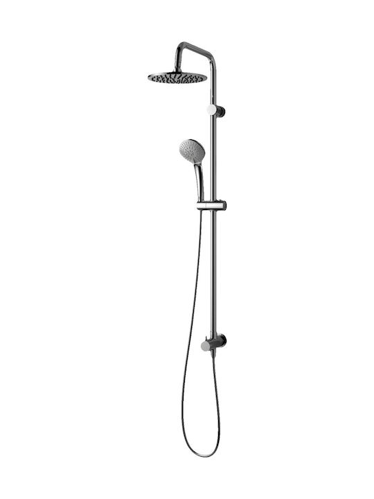 Ideal Standard Idealrain Duo Kit System Shower Column without Mixer 105cm Silver