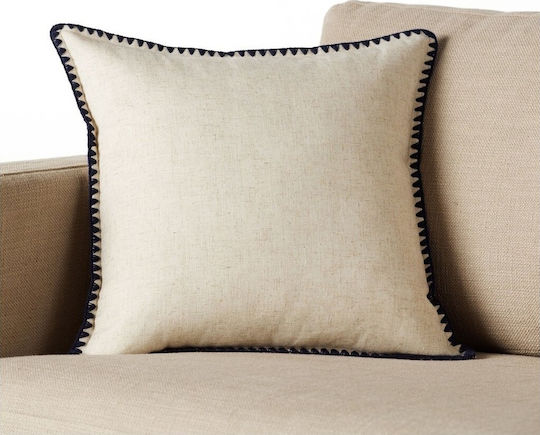 Gofis Home Față De Pernă Manco Albastră 874/01 Albastru 43x43cm