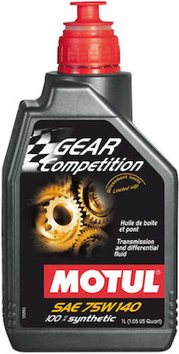 Motul Βαλβολίνη για Σασμάν Αυτοκινήτου Gear Competition 75W-140 1lt