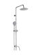 Karag Eleni Adjustable Shower Column without Mixer 93,5-120cm Silver