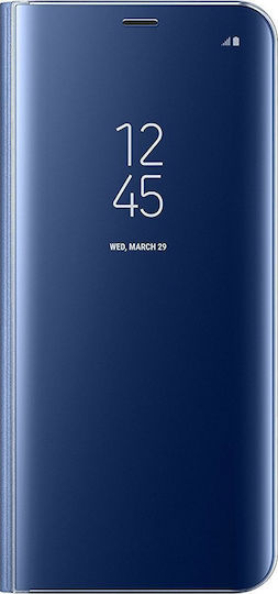 Hurtel Clear View Book Plastic Blue (Galaxy S7 Edge)