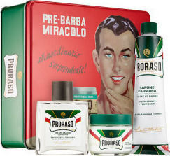 Proraso Σετ Περιποίησης για Γένια Vintage Gino με Pre-shave Cream 100ml, Shaving Cream 150ml & After Shave Balm 100ml