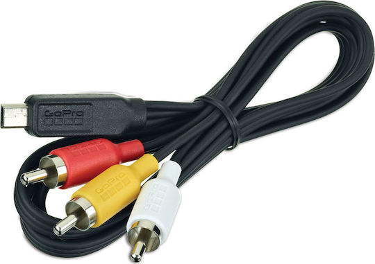 GoPro Anschlusskabel Composite Cable für Hero3 / Hero3+ / Hero4 GoPro Held 3 / Held 3+ / Held 4