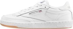 Reebok Club C 85 Γυναικεία Sneakers White / Light Grey / Gum
