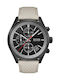 Hugo Boss Grand Prix Uhr Chronograph Batterie mit Beige Lederarmband