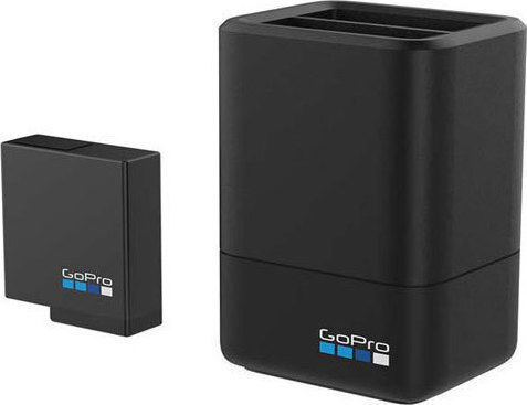 GoPro Dual Battery Charger + Battery for HERO6 Black / HERO5 Black