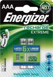 Energizer Extreme AAA 800mAh 1.2V 2τμχ Energizer Extreme AAA 800mAh 1.2V 2τμχ