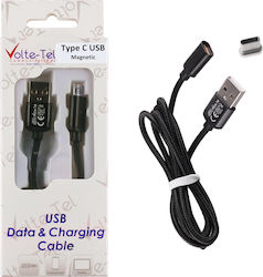 Volte-Tel USB 2.0 USB-C male - USB-A 1m (8201974) Volte-Tel USB 2.0 USB-C male - USB-A 1m (8201974)