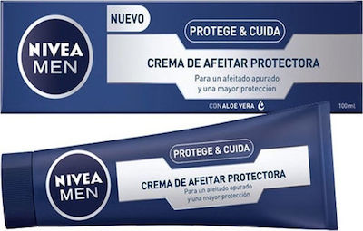 Nivea Men Protect & Care Cremă de Bărbierit cu Aloe 100ml