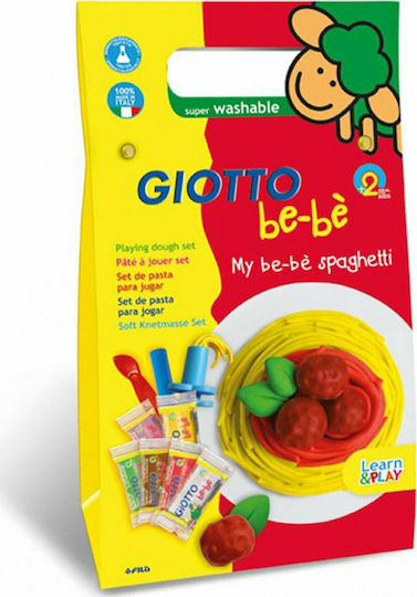 Giotto Πλαστελίνη - Παιχνίδι My Bebe Spaghetti για 2+ Ετών