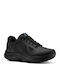 Walk Bărbați Sneakers Negre