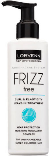Lorvenn Frizz Free Curl Style & Elasticity Leave-I Lotion Μαλλιών για Αναδόμηση 200ml