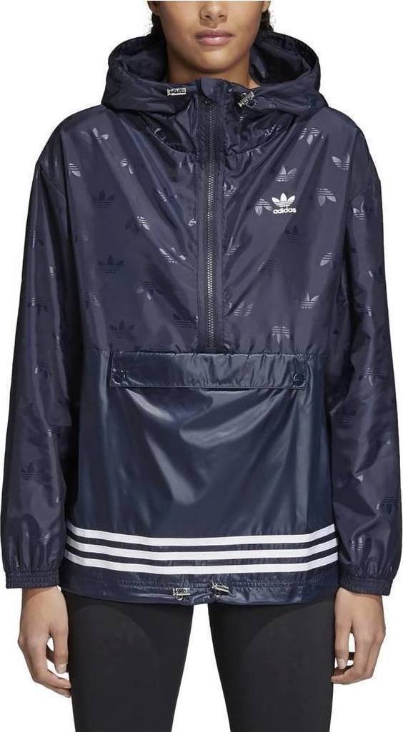 adidas printed windbreaker