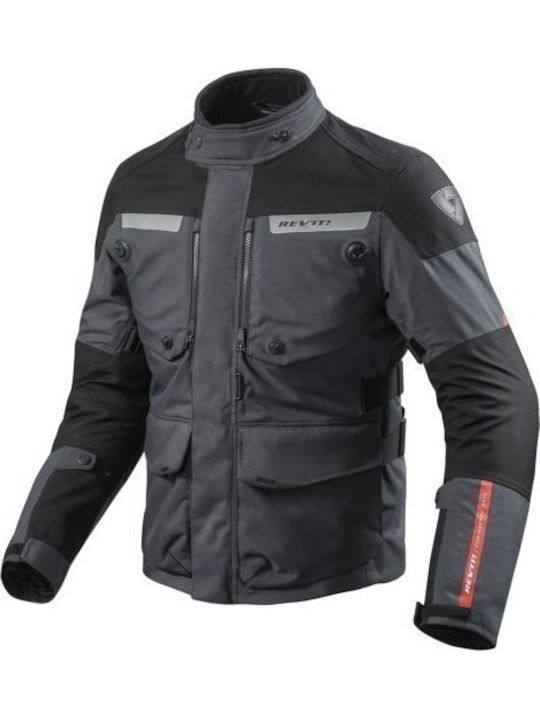 Rev'IT Horizon 2 Iarnă Bărbătesc Jachetă de Motocicletă Impermeabil Anthracite-Black FJT226-3710