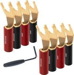 Audioquest suregrip-spades-g Βύσμα Spade 8τμχ Audioquest suregrip-spades-g Βύσμα Spade 8τμχ