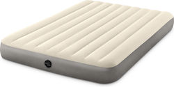 Intex Camping Air Mattress Supersize Deluxe Single High 203x152x25cm