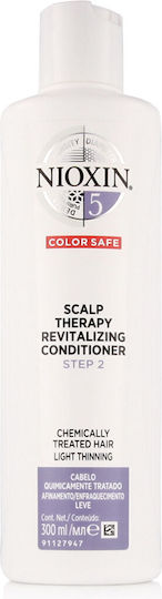 Nioxin System 5 Scalp Therapy Revitalising Conditioner Αναδόμησης/Θρέψης για Βαμμένα Μαλλιά 300ml