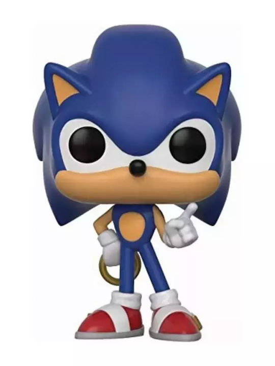 Funko Pop! Games: Sonic The Hedgehog With Ring 283 Funko Pop! Games: Sonic The Hedgehog With Ring 283