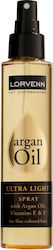 Lorvenn Ultra Light Spray Argan Λάδι Μαλλιών για Επανόρθωση 125ml