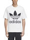 Adidas Trefoil Ανδρικό T-shirt Λευκό με Λογότυπο