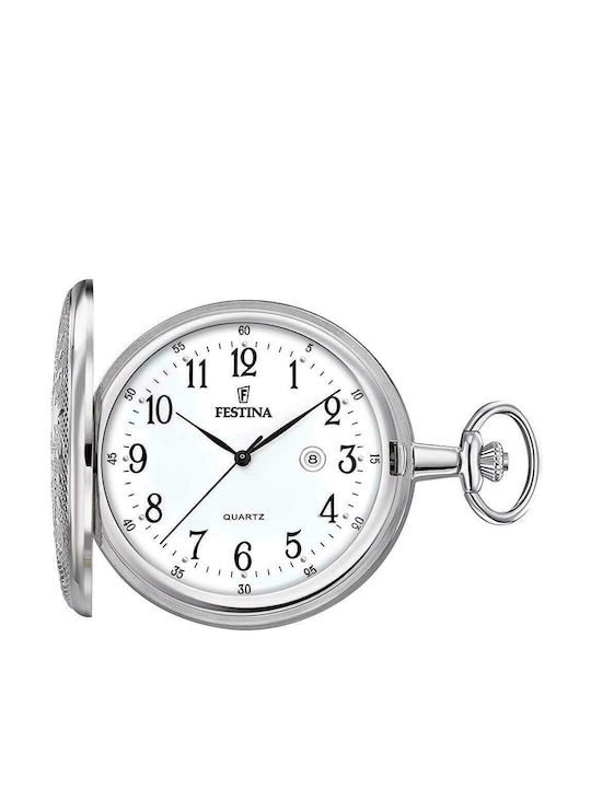 Festina Ceas de buzunar pentru bărbați 49mm Baterie