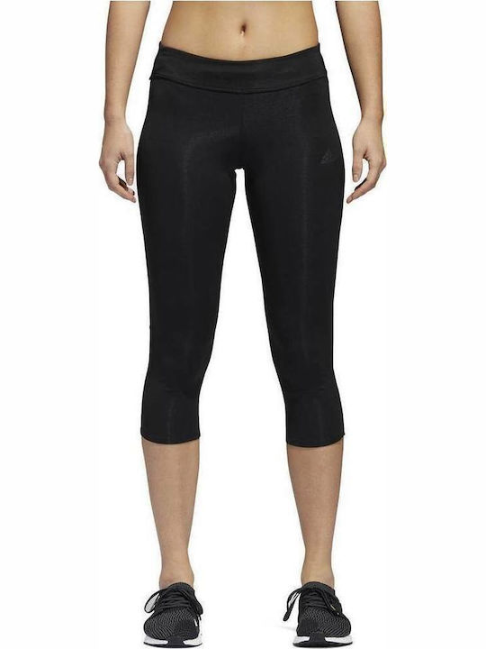 Adidas Response 3/4 Women's Capri Running Legging Black