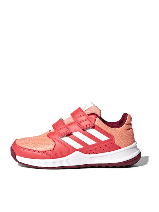 Fortagym CF K Kids Sports Shoes Running with Hoop & Loop Closure Orange
