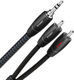 Audioquest Καλώδιο Ήχου 3.5mm male - RCA male Μαύρο 1m Sydney