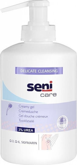 Seni Κρεμώδες gel καθαρισμού 3% Urea Αφρόλουτρο σε Gel